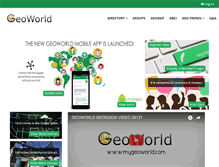 Tablet Screenshot of mygeoworld.com